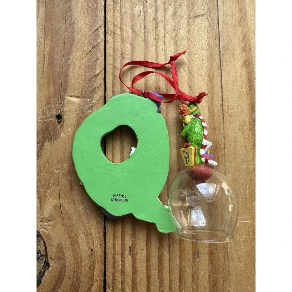 Avon Dr Seuss Cat In‎ Hat Ornament. Wubbulous World Jim Henson 1998 Grinch Bell